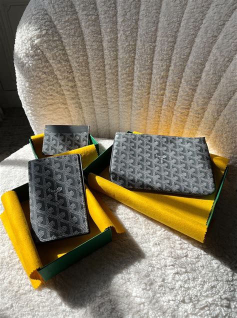 goyard small leather goods